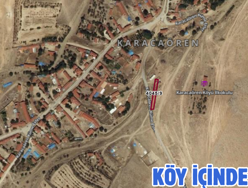 ESKİŞEHİR SİVRİHİSAR KARACAÖREN 370 M² TARLA SATILIKTIR - ESKİŞEHİR SİVRİHİSAR fotoğraf 2